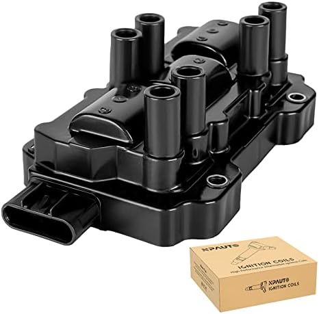 Ignition Coil Pack compatible with V6 3.5L 3.9L 2006-2011 Chevy Impala Malibu Monte Carlo, Pontiac G6, Buick Lucerne Terraza, 3.4L 2005-09 Equinox, 4.3L Express Silverado Savana Sierra 1500, UF434 NPAUTO