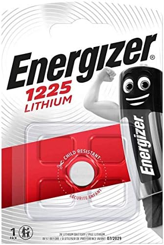 Литиевые батарейки 3V BR1225, набор из 5 штук для часов Energizer