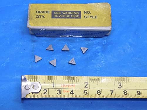 6PCS New VALENITE TBEE 521 OR 522 ? Carbide Turning Inserts INDEXABLE - MS5073LVR M & J Tooling LLC