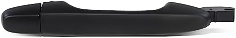 DNA MOTORING Rear Left/Right Outer Door Handle Compatible with 12-15 Honda Civic /12-16 CR-V Sedan, Black, OEM-DHO-01079 Dna Motoring