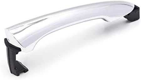 Exterior Outer Chrome Door Handle Rear Driver/Passenger Side for Hyundai Sonata 2011 2014 Otois