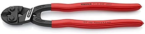 Компактные кусачки KNIPEX CoBolt с зазубринами, длина 25 см, высокое качество и эргономичный дизайн Knipex