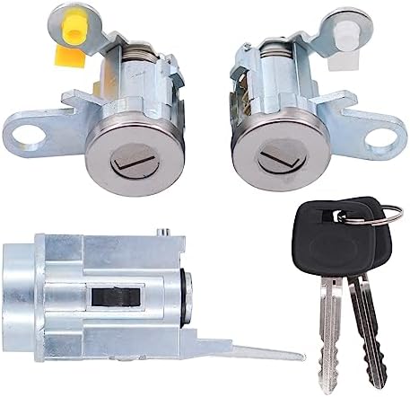 MOTOKU Ignition Switch and Door Lock Cylinder Key Kit for Toyota Tacoma 1995-2004 Motoku