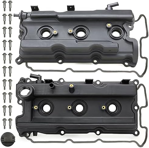 Пара крышек клапанов для Nissan Frontier 2005-2019, Xterra 05-15, Pathfinder 05-12, NV1500 2500 3500 4.0L V6, замена 13264-EA210 13264-EA200 Miliparts