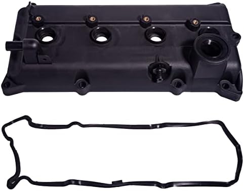 13264-3Z001 Engine Valve Cover Kit (For L4-2.5L QR25DE) Compatible With 2002 2003 2004 2005 2006 Ni-ssan Altima, 02-06 Sentra (Replace # 264-982 13270-3Z000 A38-0317) Auqdd