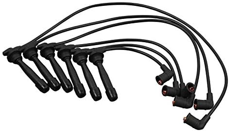 Ignition Spark Plug Wires 7mm (6PC Set) for 2005-2009 Hyundai Tucson V6 2.7L for 2005-2010 Kia Sportage V6 2.7L Bode-man