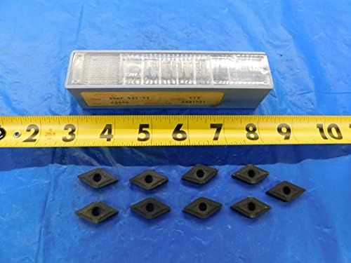 9PCS New USA Made DNMP-432-43 CP3 Carbide Turning Inserts INDEXABLE DNMP 432 - MB5172RDT M & J Tooling LLC