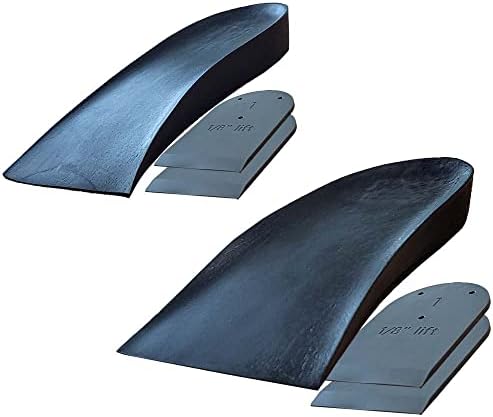 Унисекс Стельки BalanSole Squat Heel Wedges Lifts Inserts Insoles for Squats (12mm-15mm Large) BalanSole