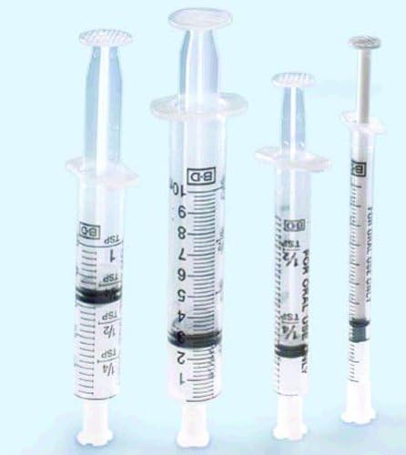 Oral Syringe with Tip Cap Clear/Box of 100/10 ml BD (Becton Dickinson)