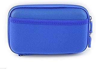 Nylon Hard Shell James Diabetes Compact Case for Glucose Meter Test Strips Lancing Device. (Blue) Yinoinge