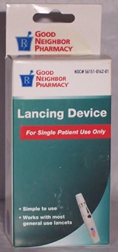 Good Neighbor Lancing System Device, 1 lancets GNP