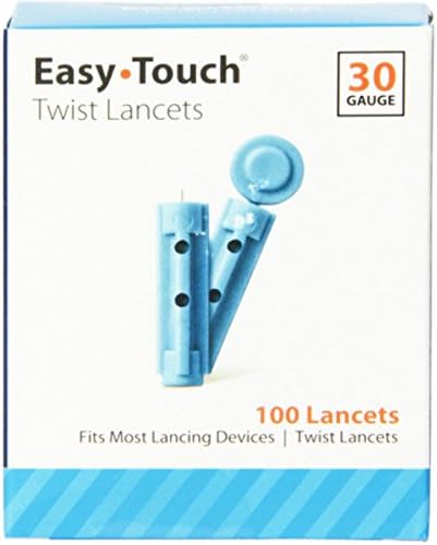 Easy Touch Twist Lancets 30 Gauge 100 Each (Pack of 2) Easy Touch