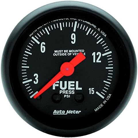 Auto Meter 2603 Z-Series Mechanical Fuel Pressure Gauge Auto Meter