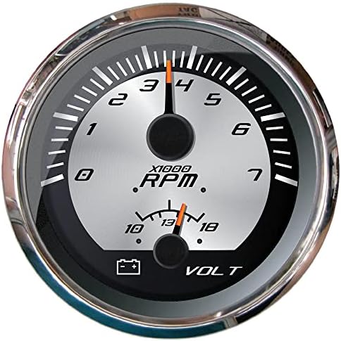 Faria Platinum 4" Multi-Function - Tachometer & Voltmeter Faria