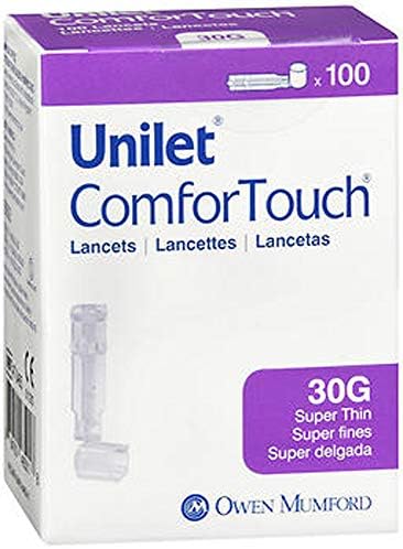 ComforTouch Lancets Super Thin 30G 100 Each (Pack of 2) UNILET