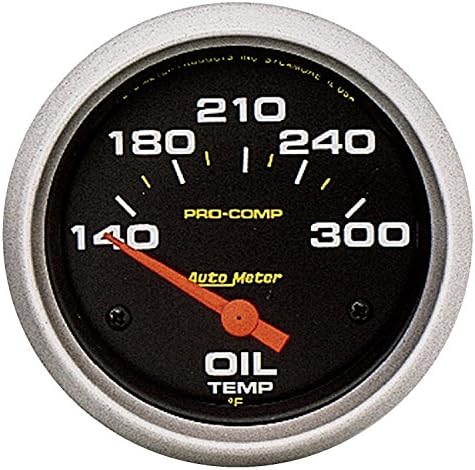 Auto Meter 5447 Pro-Comp Electric Oil Temperature Gauge Auto Meter