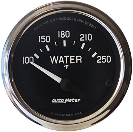 Auto Meter 201015 Cobra Electric Water Temperature Gauge Auto Meter