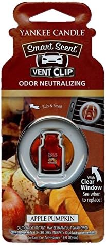 Smart Scent Car Vent Clip by Yankee Candle (Apple Pumpkin) Air Freshener Yankee Candle