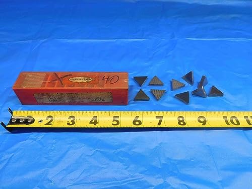 10pcs New USA Made TPG432 KM1 Carbide Inserts INDEXABLE TPG 432 Made in USA - HS1179BP2 M & J Tooling LLC