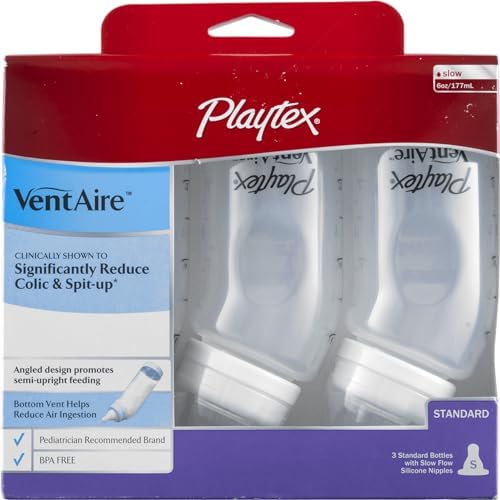 Соски VentAire Advanced для кормления, 3 шт - уменьшение колик и газов Playtex