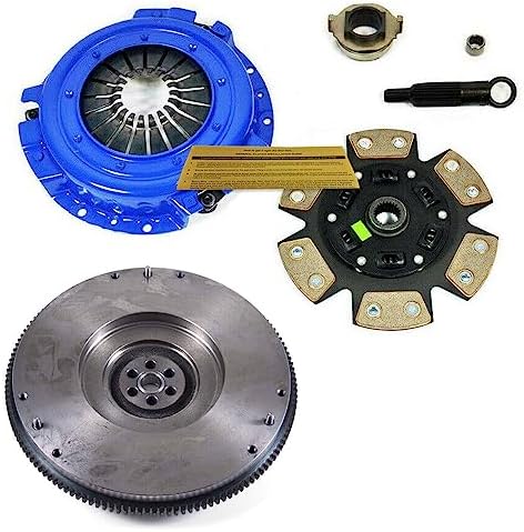 EFT STAGE 3 CLUTCH KIT+FLYWHEEL FOR 1985-1987 FORD AEROSTAR RANGER BRONCO 2.8 2.9 EFORTISSIMO Racing