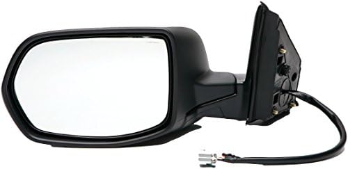 Dorman 955-1706 Driver Side Power Door Mirror - Heated / Folding Compatible with Select Honda Models, Black Dorman