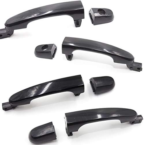 4Pcs Otois Exterior Door Handle Front Rear Left Right Set For Kia Sportage 2005 2010 Otois