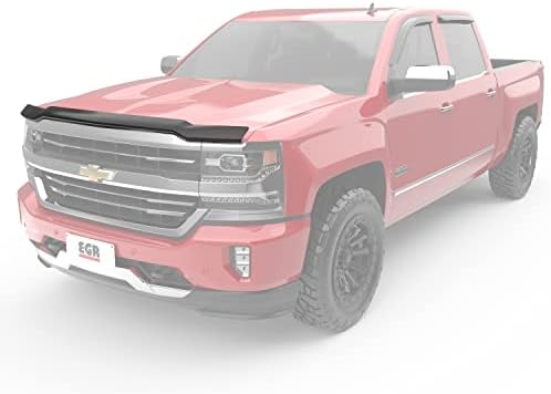 Защитный дефлектор капота EGR 301671 SuperGuard для Chevrolet Silverado 2016-2018, затемненный Egr