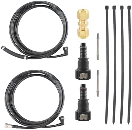 FG0340 FLFG0340 Fuel Lines Repair Kit for Chevrolet Silverado for GMC Sierra 1500 2500 3500 4.3L, 4.8L, 5.3L, 6.0L, 8.1L 2004-2010 Partszen