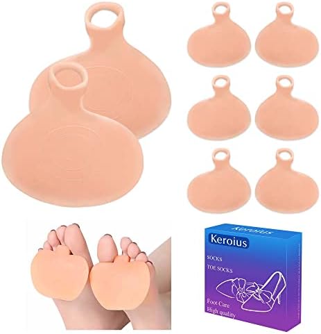 Metatarsal Pads Women Men Ball of Foot Cushion,Relieve Pressure and Pain,Help Metatarsalgia,Mortons,Neuroma,Calluses Blisters Keroius