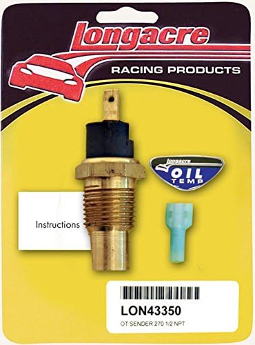 Longacre 43350 Oil Temperature Sender Longacre