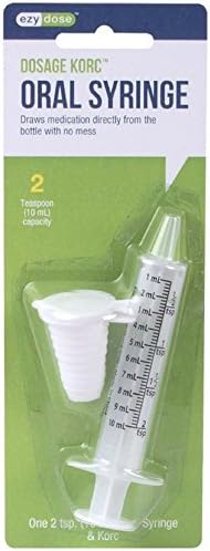 Ezy Dose Flents Oral Syringe 10 ml, 1 ea ( Pack of 12) Ezy Dose