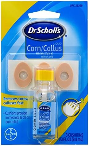 Dr. Scholls Corn/Callus Remover Liquid (Жидкость) (2 Pack), 8 Piece Set Dr. Scholl's