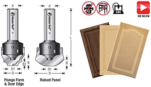 Промышленный CNC пробойник для дверных рам из MDF (RC-2480) Amana Tool