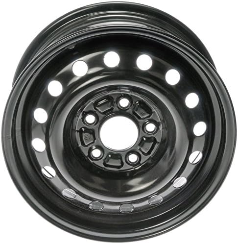 Dorman 939-196 15 x 6 In. Steel Wheel Compatible with Select Hyundai / Kia Models, Black Dorman