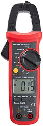 DCM-033B 6000 Count Digital Clamp Meter Clamp Multimeter (ACA/ACV/DCA/DCV) Tecpel