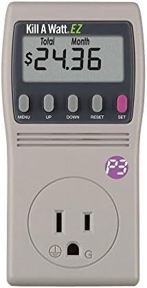 P3 2-Pack International P4460 Kill A Watt EZ Electricity Usage Monitor, Grey P3