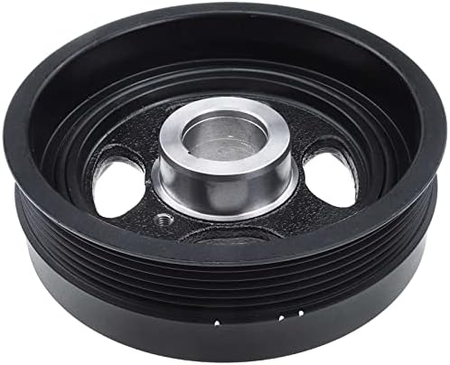 A-Premium Engine Harmonic Balancer Crankshaft Pulley Compatible with Nissan Altima 2013-2019, Frontier 2013-2014, Rogue 2014-2020, DOHC L4 2.5L, Replace# 123033TA0A, 12303-3TA0A A-Premium