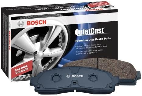 Тормозные колодки QuietCast керамические, комплект для передних колес Honda Pilot 2003-2008 Bosch