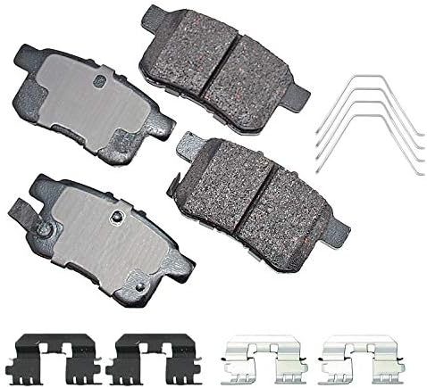 Керамические тормозные задние колодки Ultra-Premium Akebono ACT1336A, 4.76 фунта Akebono