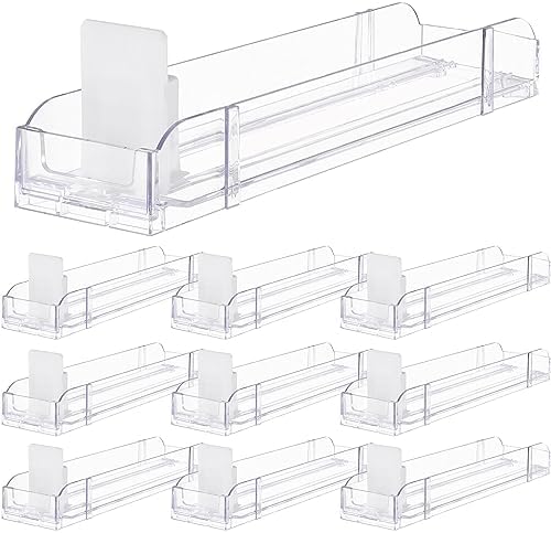 iplusmile Automatic Display Holder, Store Display Shelves Matchbook Display Case, Can Organizer, Display Stand Rack Pushers Display Holder for Store Retail(28CM,10Pcs) iplusmile