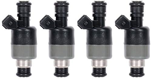 For Chevy S10 1999 2000 for Chevy Cavalier 1998 1999 cciyu Injectors, 6 Hole Fuel Injectors Set Compatible with Pontiac Sunfire 1998 1999,for GMC Sonoma 1998 1999 2000 for 17122106 Injectors,4 Pieces Cciyu