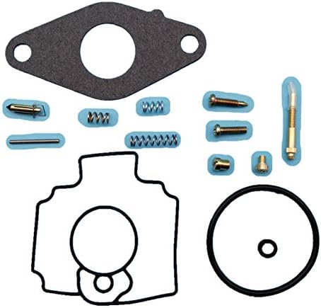 Комплект для ремонта карбюратора, совместимый с трактором John Deere Lawn Mower 345 425 445, двигателями FD620D и FD620, 14 предметов Tuzliufi