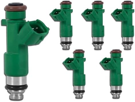 6PCS Fuel Injectors FJ1017 16600-JK20A Compatible for Nissan Altima 2007-2018/Compatible for Infiniti EX35 FX35 2008-2012/Compatible for Murano 2009-2020 KUIPERAUTO