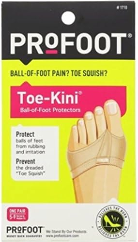 Поддерживающие подушечки для свода стопы ProFoot Toe-Kini, 1 пара, размер 5-9 Profoot