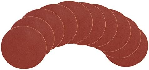 WEN 5SD80 80-Grit Adhesive-Backed 5" Disc Sandpaper, 10 Pack Wen