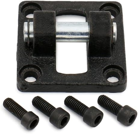 Baomain Foot Flange CB-63 for Foot Mounting Work for Pneumatic SC 63 Cylinder with 4 Screws Baomain