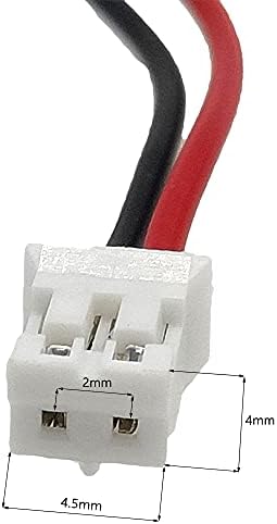 Перезаряжаемый Li-Po аккумулятор 3.7V 1100mAh с разъемом JST 2.0мм (модель 603450) CaoDuRen