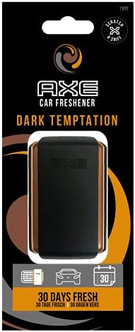 Ароматизатор воздуха AXE 71013 Dark Temptation с элегантным дизайном, сохраняет свежесть до 30 дней Axe