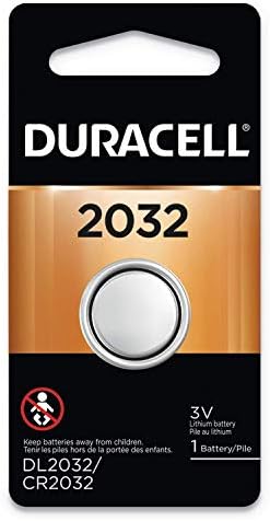 Литиевые кнопочные батарейки CR2032 (3 В), 6 штук с технологией DuraLock Power Preserve Duracell